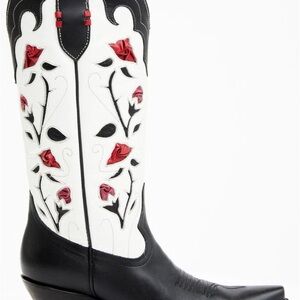 Idyllwind Women’s Rosey Black Western Boots- snip toe